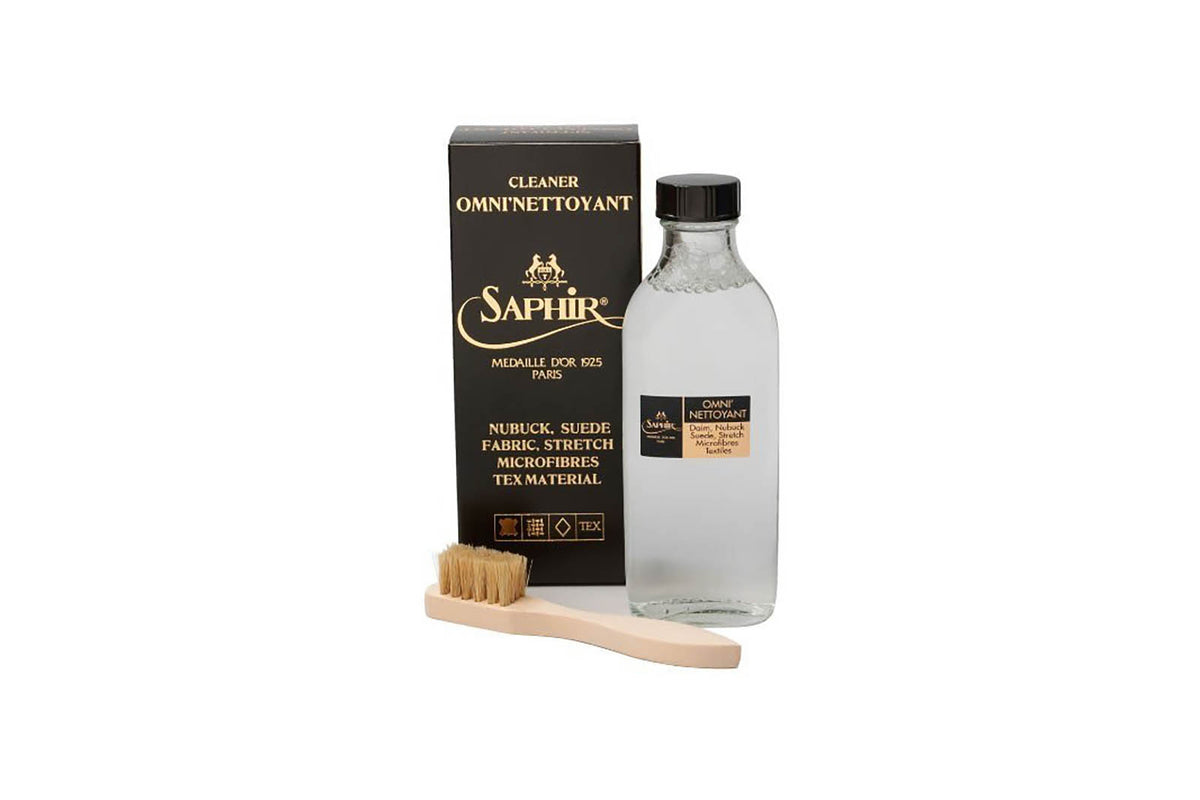 Omni-Nettoyant Suede Multicleaner 100ml - Saphir Médaille d&#39;Or 1925 - Bootblack