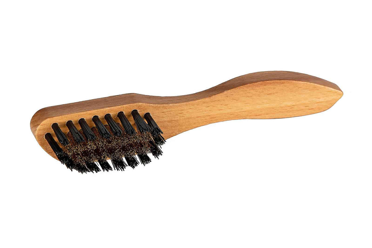 Brass Suede Brush - Saphir Beauté Du Cuir - Bootblack