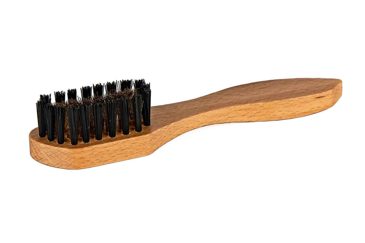 Brass Suede Brush - Saphir Beauté Du Cuir - Bootblack