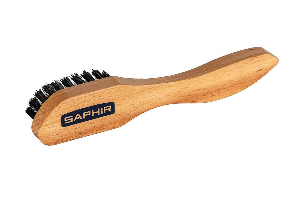 Brass Suede Brush - Saphir Beauté Du Cuir - Bootblack