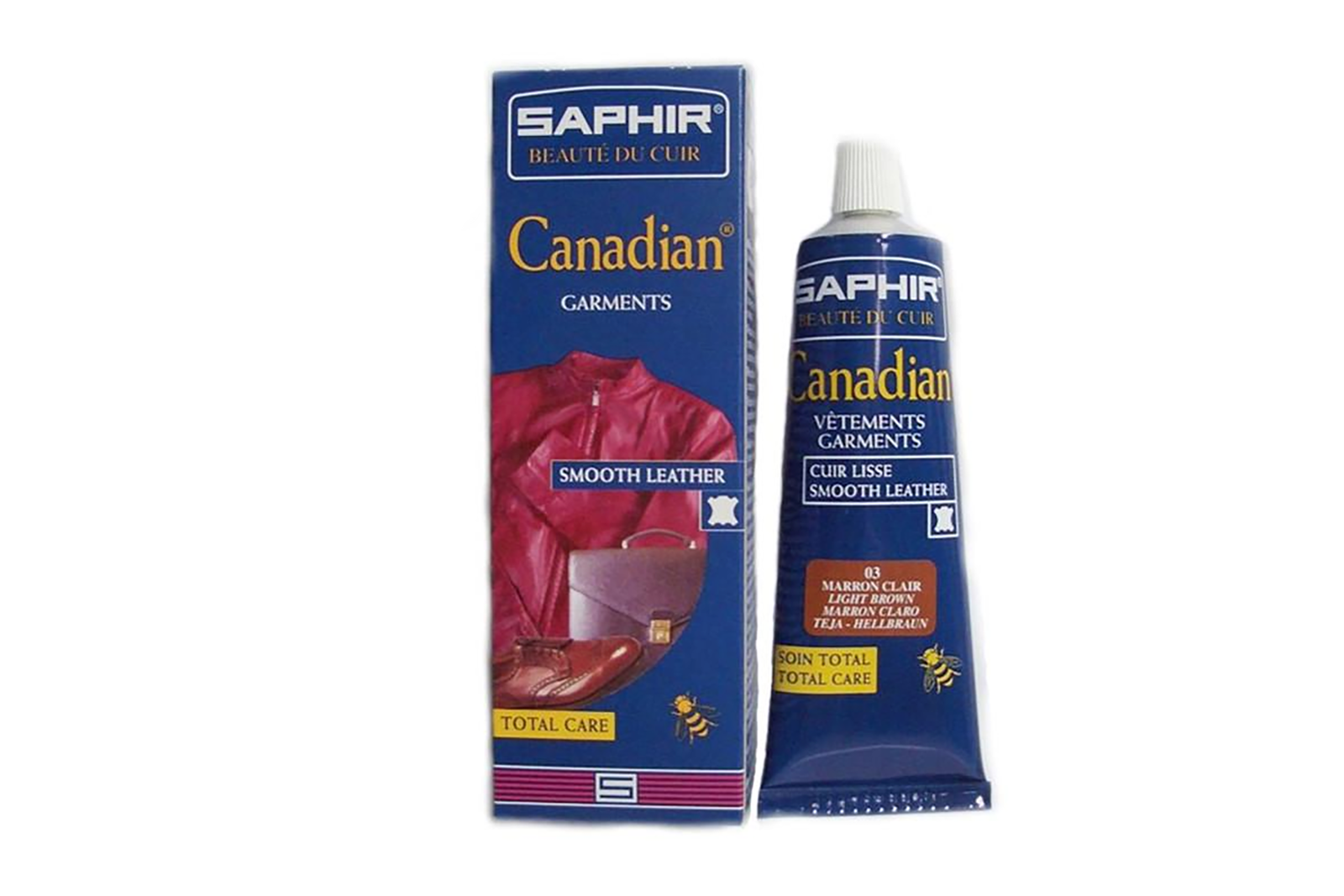 Canadian Jacket Bag Cream 75ml Saphir Beaut Du Cuir Bootblack