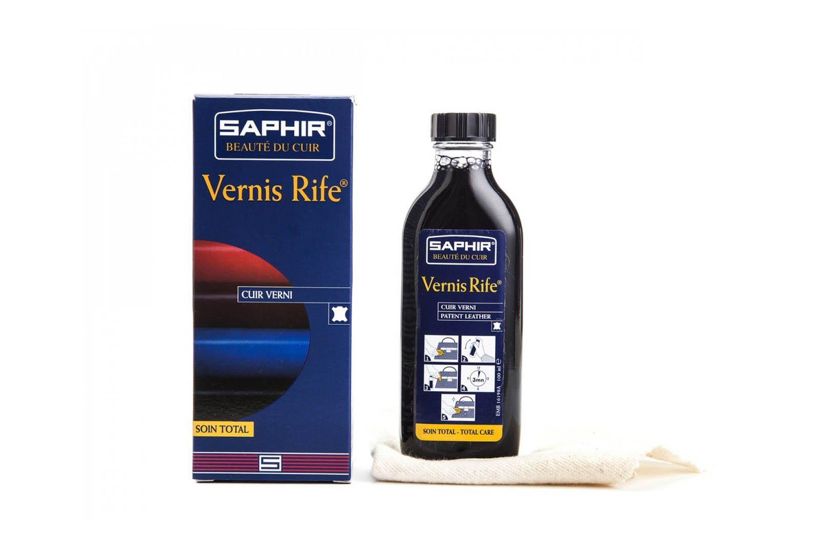 Vernis Rife Patent Leather Cleaner 100ml - Saphir Beauté Du Cuir - Bootblack