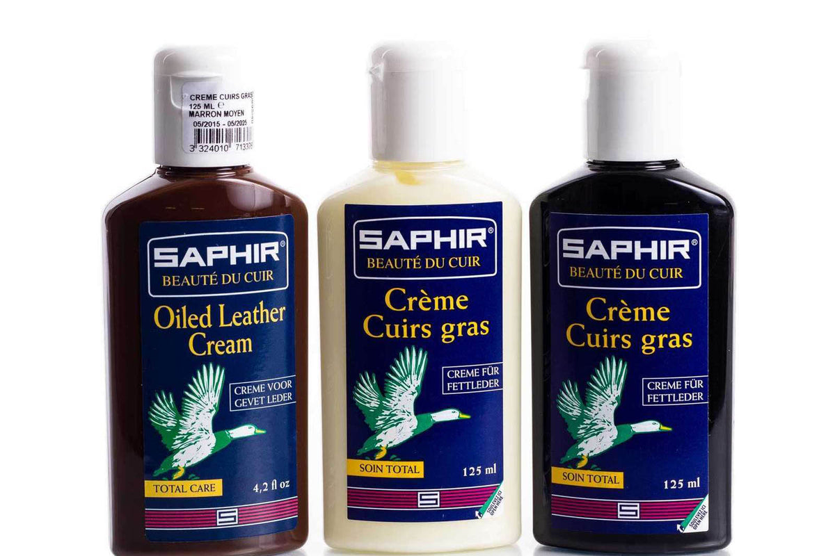 Oily Leather Cream 125ml - Saphir Beauté Du Cuir - Bootblack