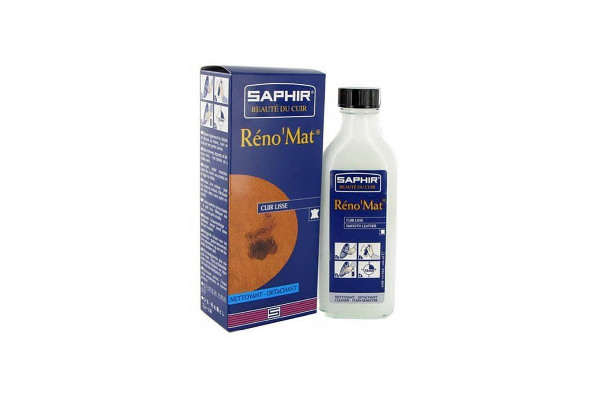 Reno&#39;Mat Leather Cleaner 100ml - Saphir Beauté Du Cuir - Bootblack