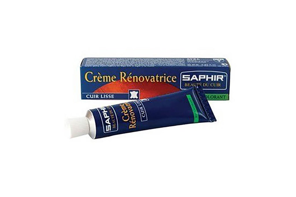 saphir edge dressing & renovating recolorant repair cream Creme Renovatrice & Edge Dressing Light Brown Double Monk
